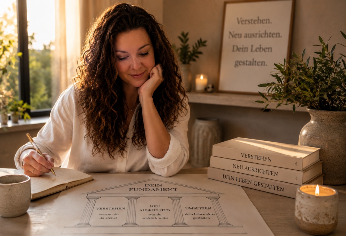 Tina arbeitet an ihrem Fundament